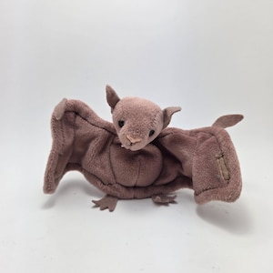 Ty Beanie Babies  “Batty” the Bat - Brown Version! No Hang Tag (4.5 inch)