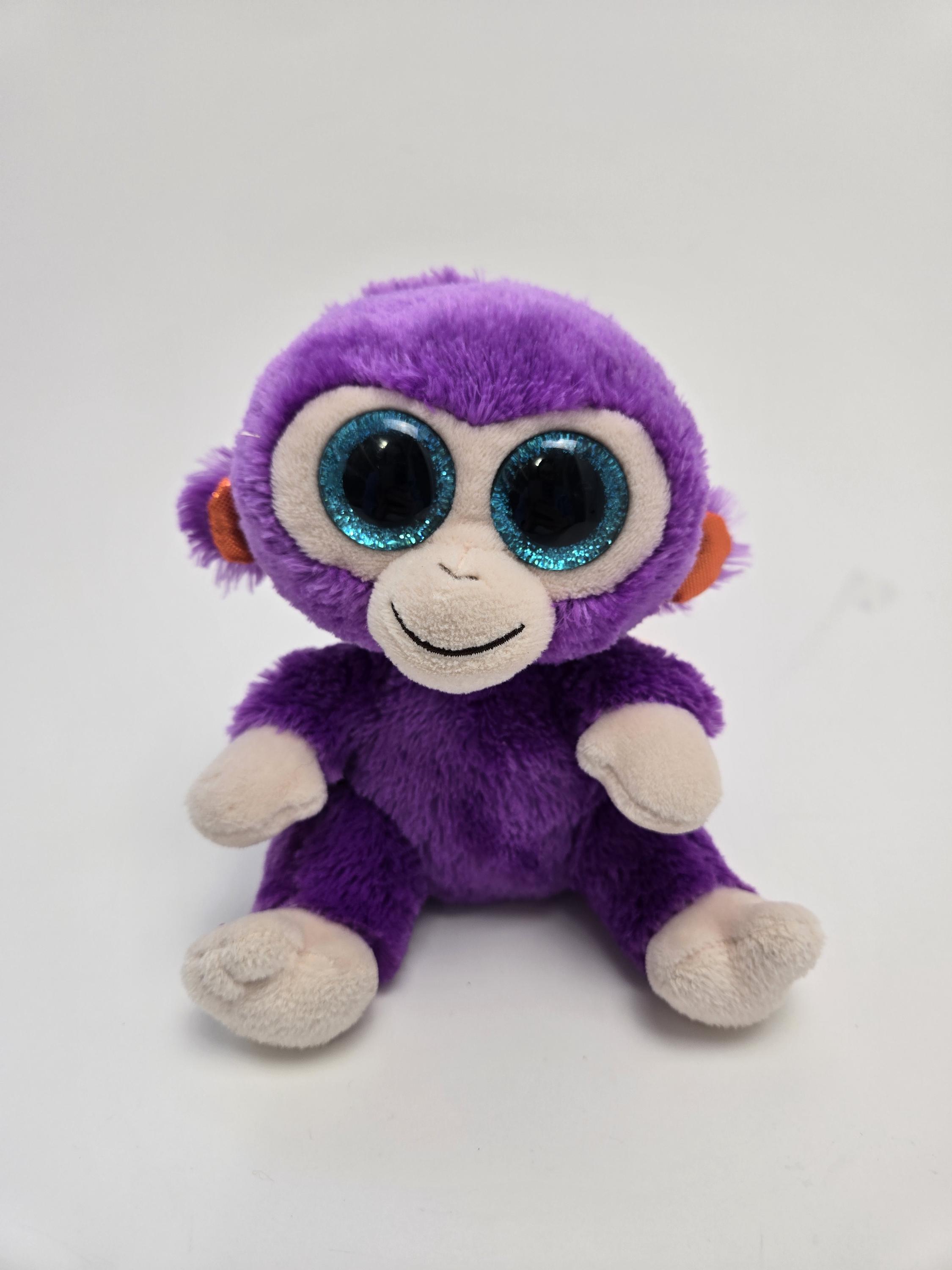 Ty Beanie Boo “grapes” the Purple Monkey - No Hang Tag (6 Inch) - Etsy
