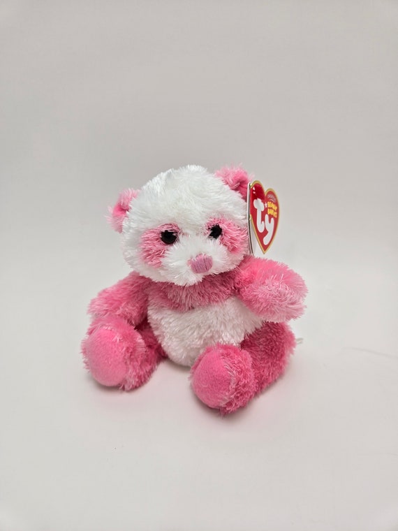 Pink panda plush clearance