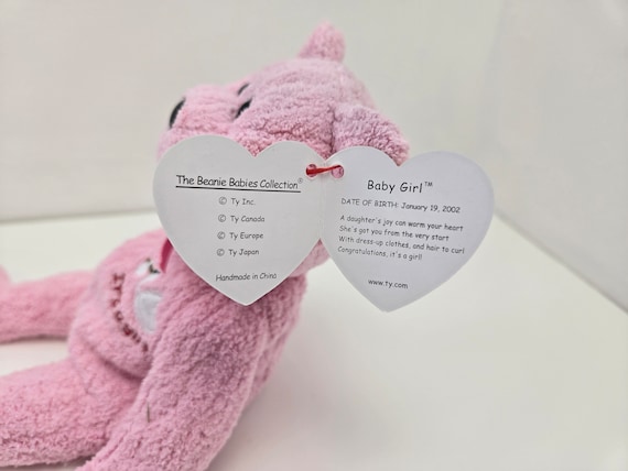 Ty ビーニーベイビー「女の子の赤ちゃん」と「男の子の赤ちゃん