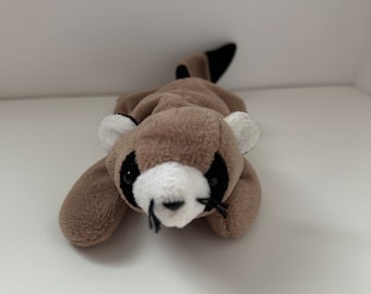 "Tyl Mütze ""Ringo"" der Waschbär - 2nd Gen Tush Tag, No Hang Tag!" (16 cm)