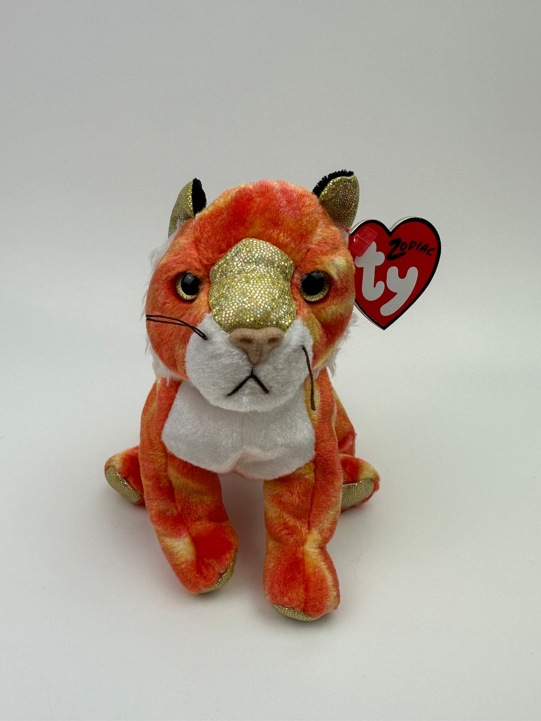 Zodiac Tiger Beanie Baby Value Vintage Ty Beanie Baby 'tiger' The