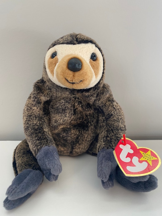 Ty Beanie Baby slowpoke the Sloth 7.5 Inch Etsy Denmark