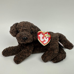 Ty Beanie Baby “Fetcher” the Dog  (7 inch)