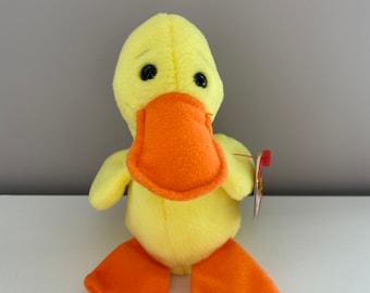 Ty Beanie Baby “Quackers” the Adorable Duck! (5.5 inch)