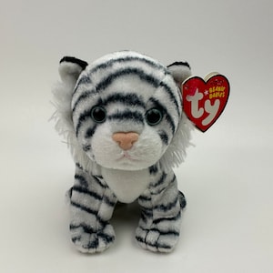 Ty Beanie Baby “Teegra” the White Tiger! (5.5 inch)