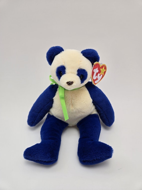 Ty Beanie Baby Domino the Panda - Limited Production Rare