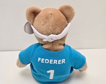 フェデラー ベアーぬいぐるみ 新品 フェデラー ベアーぬいぐるみ 新品 Ty Feder bear Beanie Baby
