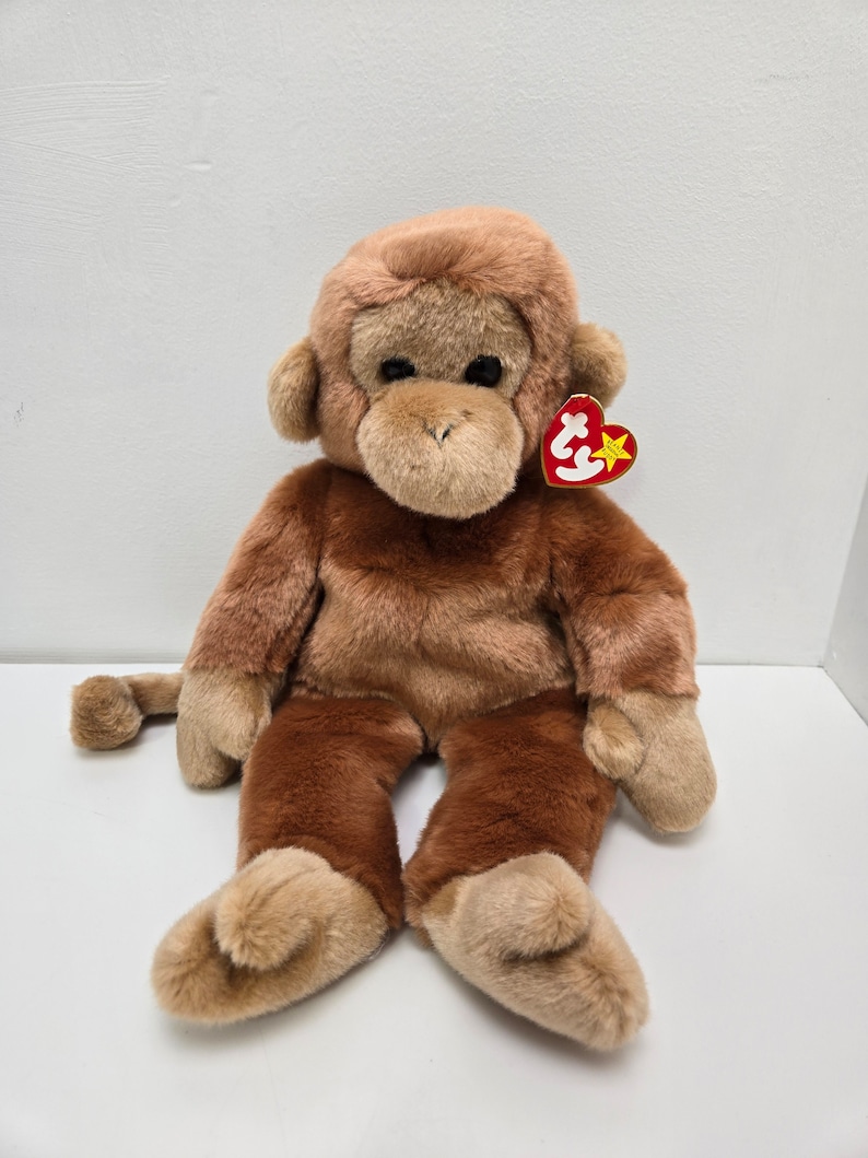 Ty Beanie Buddy Bongo the Monkey 14 inch image 1