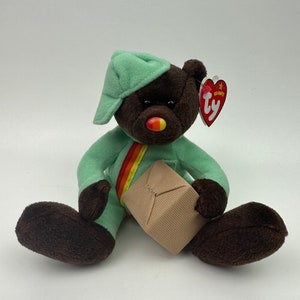 Ty Beanie Baby “Packer” the Bear - UK Exclusive (7 inch)