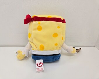 Ty Beanie Baby「スポンジ・ボブ キャプテン」（スポンジ・ボブ