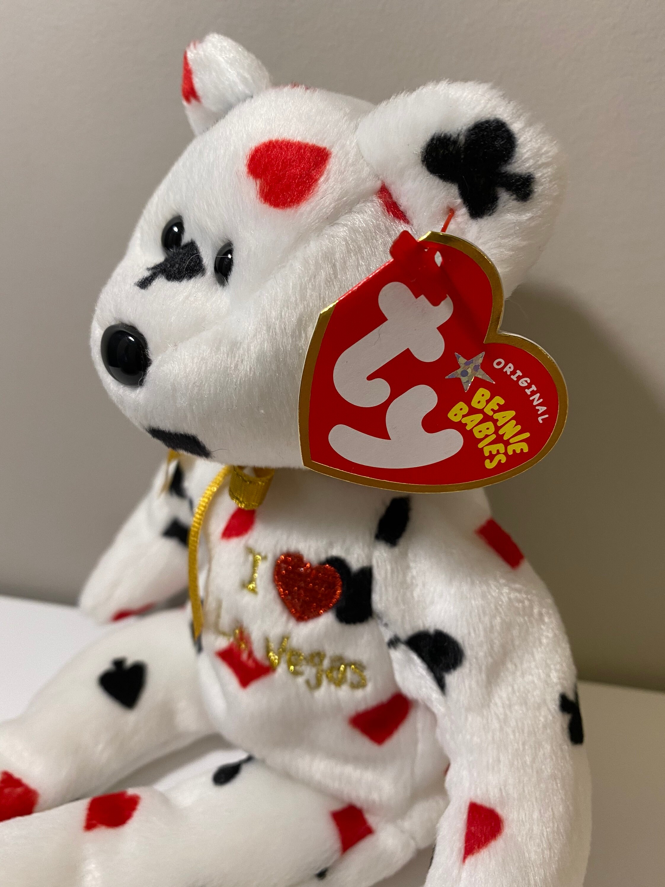 TY Beanie Baby Las Vegas der I Love Las Vegas Bär | Etsy