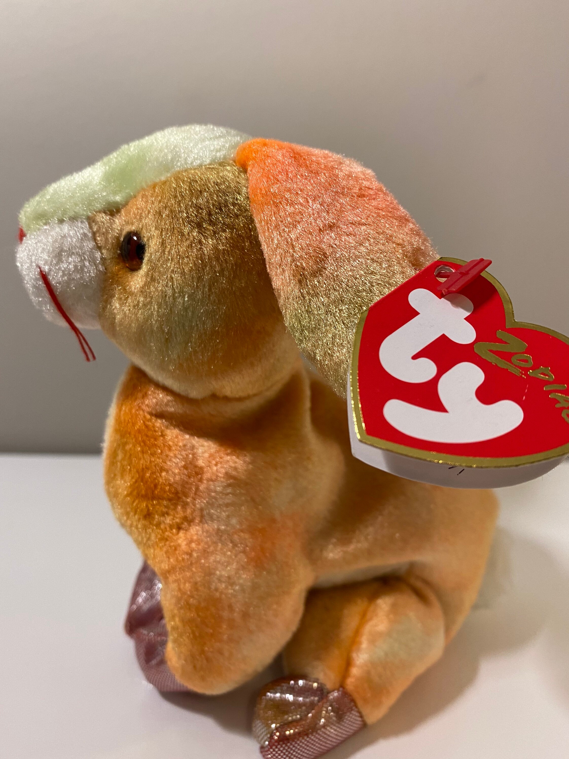 TY Beanie Baby Rabbit the Zodiac Rabbit Etsy