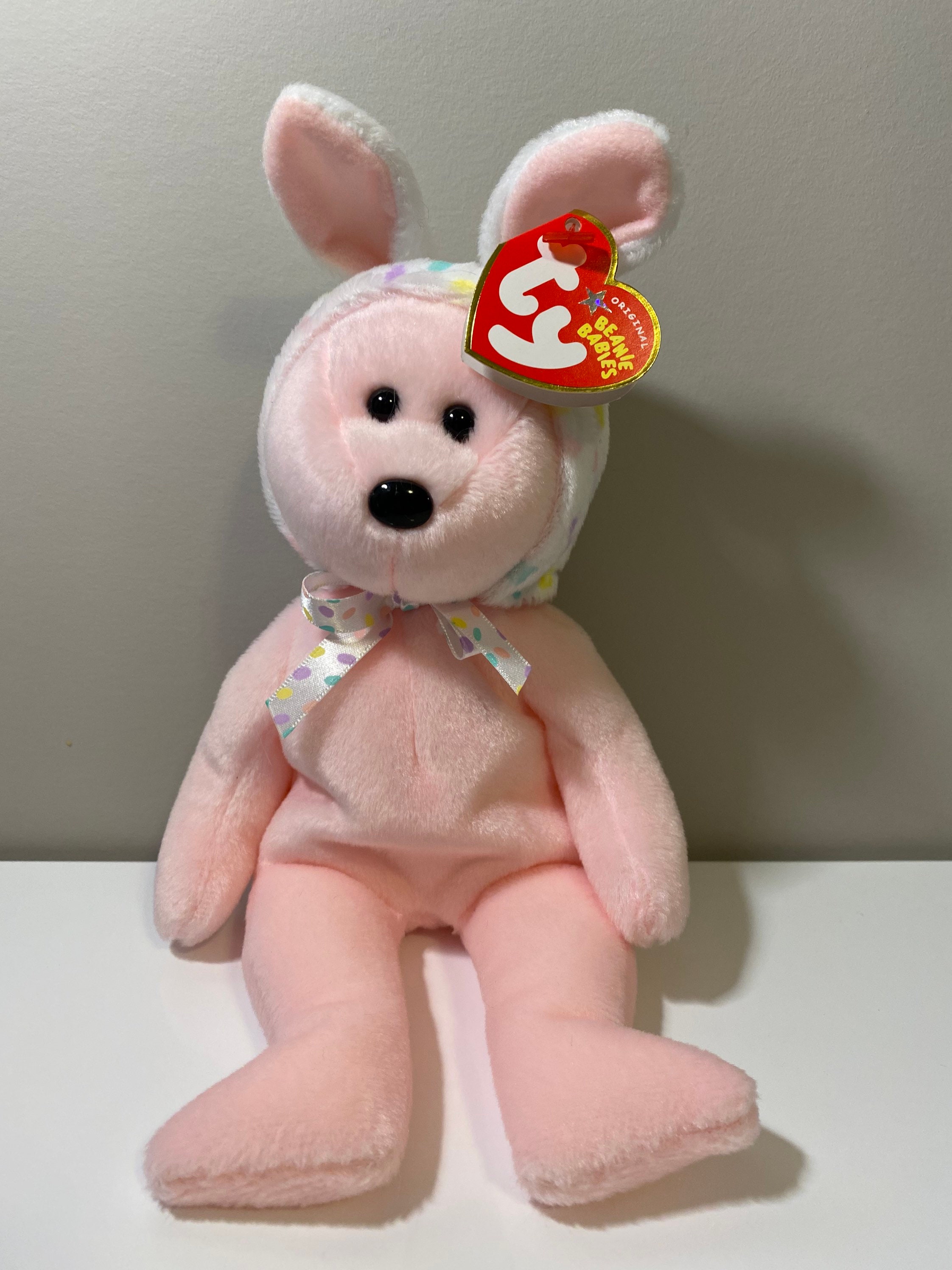TY Beanie Baby bonnet the Easter Bear 