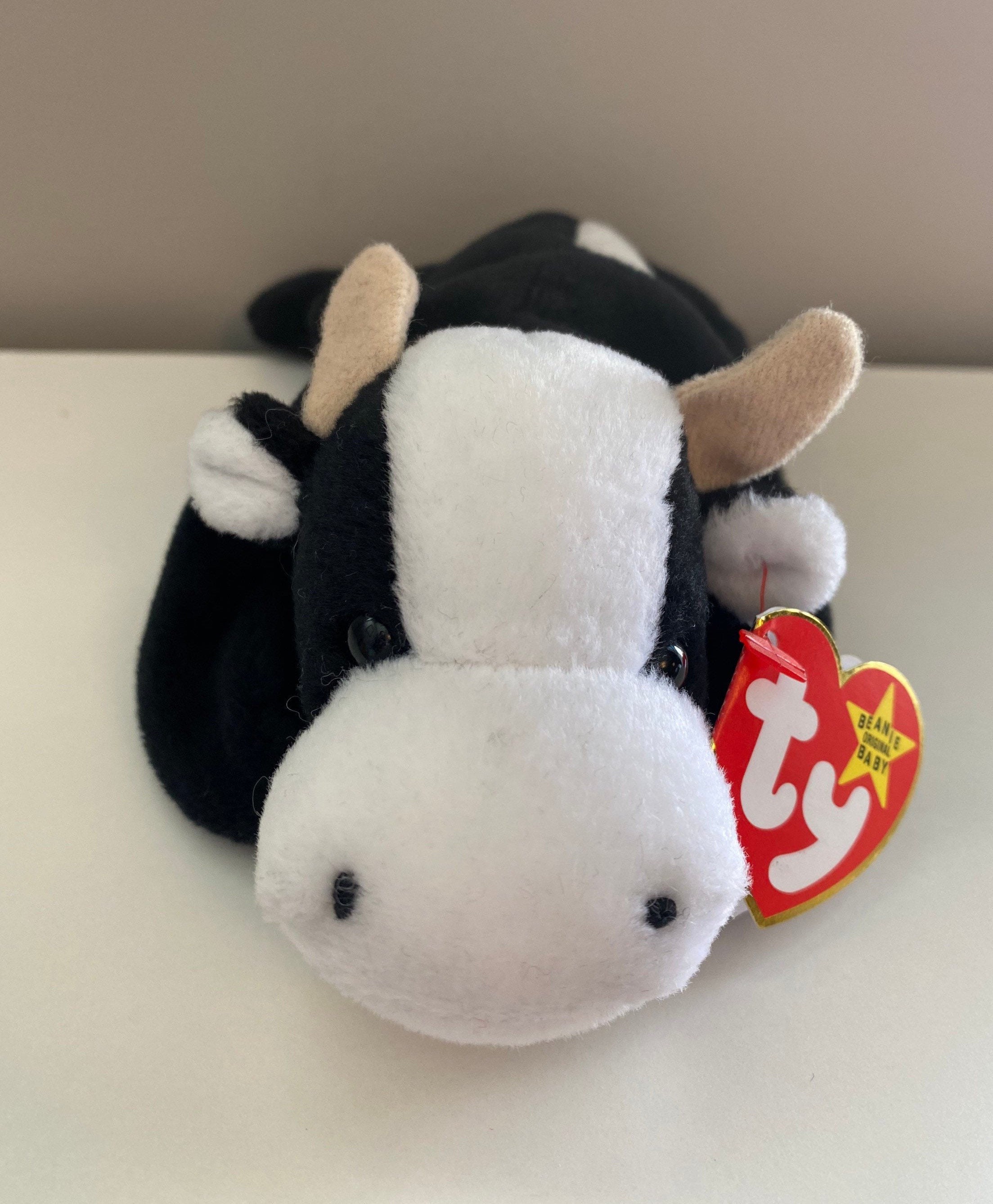 TY Beanie Baby Daisy the Cow Plush 9 inch Etsy