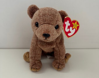 Ty Beanie Babies – Minsky Il Coniglio, Peluche Collezionabile Per Bambini (dai 3 Anni)