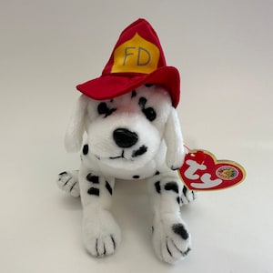 Ty Beanie Baby “Fireplug” the Fire Dog - Beanie Baby of the Month! (6 inch)