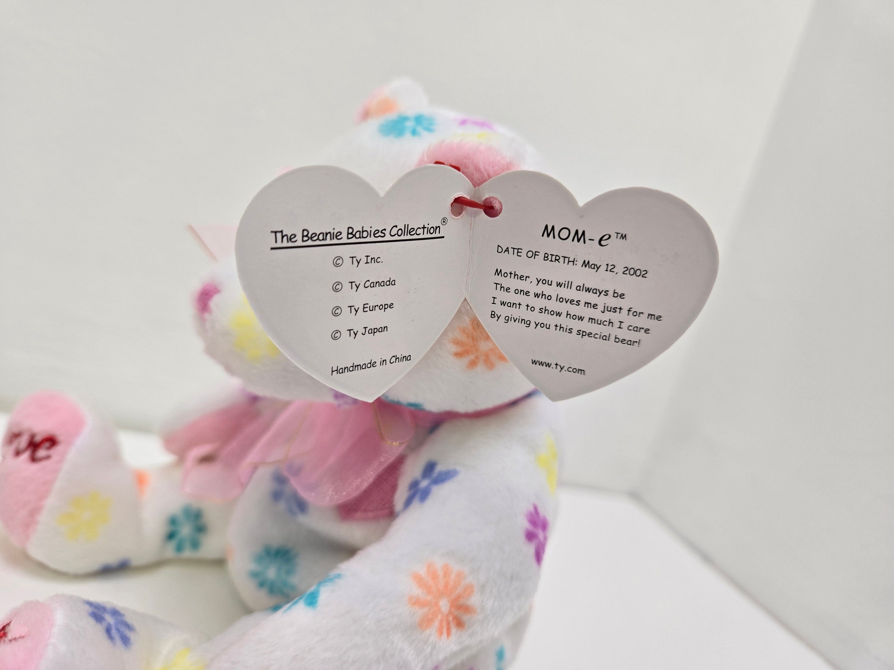 Ty ぬいぐるみ Love To Mom Ty Beanie Baby - LOVE U MOM the Mothers Day Bear 8