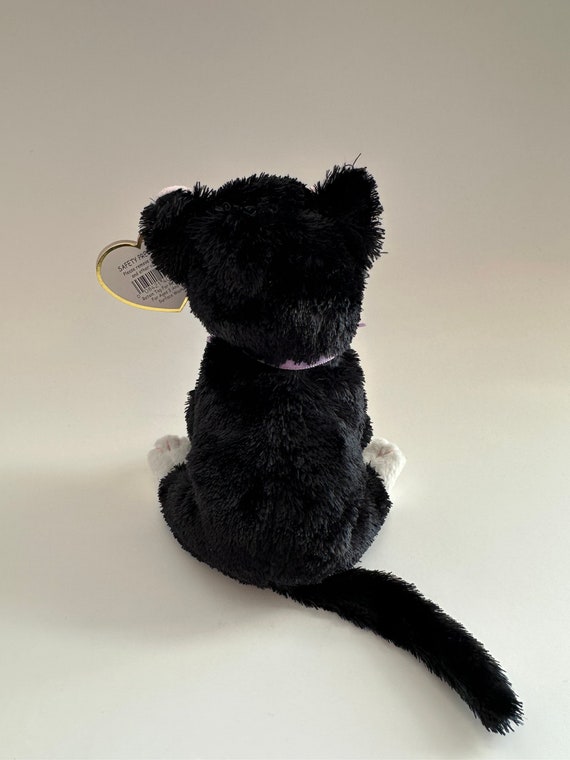 Ty beanie babies cheap black and white cat
