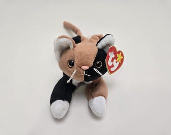 Ty Beanie Baby “Chip” the Adorable Calico Cat! (8 inch)