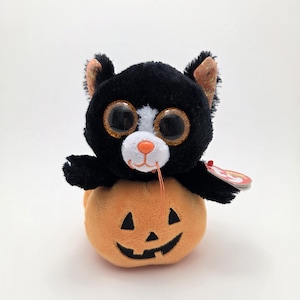 Ty Beanie Boos JINXY Halloween Black Cat 6” / 18cm Plush