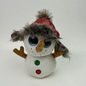 Ty Beanie Boo “Buttons” der Schneemann - ohne Anhänger (6 inch)