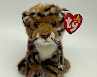 Ty Beanie Baby “stripers” the Tiger! *rare* (6 Inch)