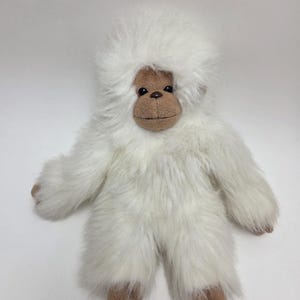 TY Classics Plush “Tango” the White Chimpanzee Plush - No Hang Tag (10 inch)