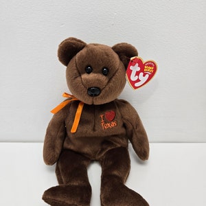 Ty Beanie Baby “Texas” the I Love Texas Bear - Show Exclusive (8.5 inch)