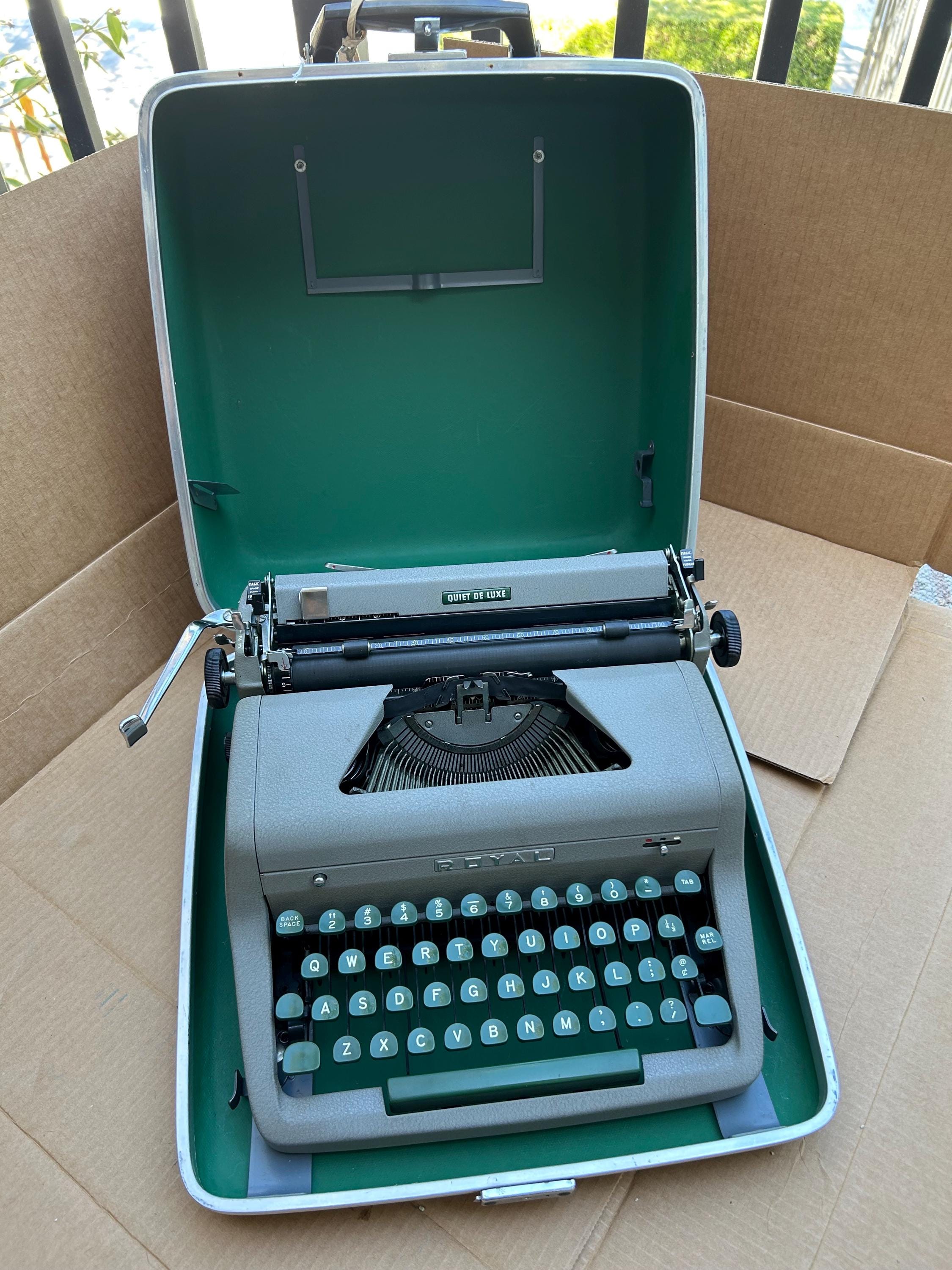 Royal Typewriter Quiet De Luxe - Etsy