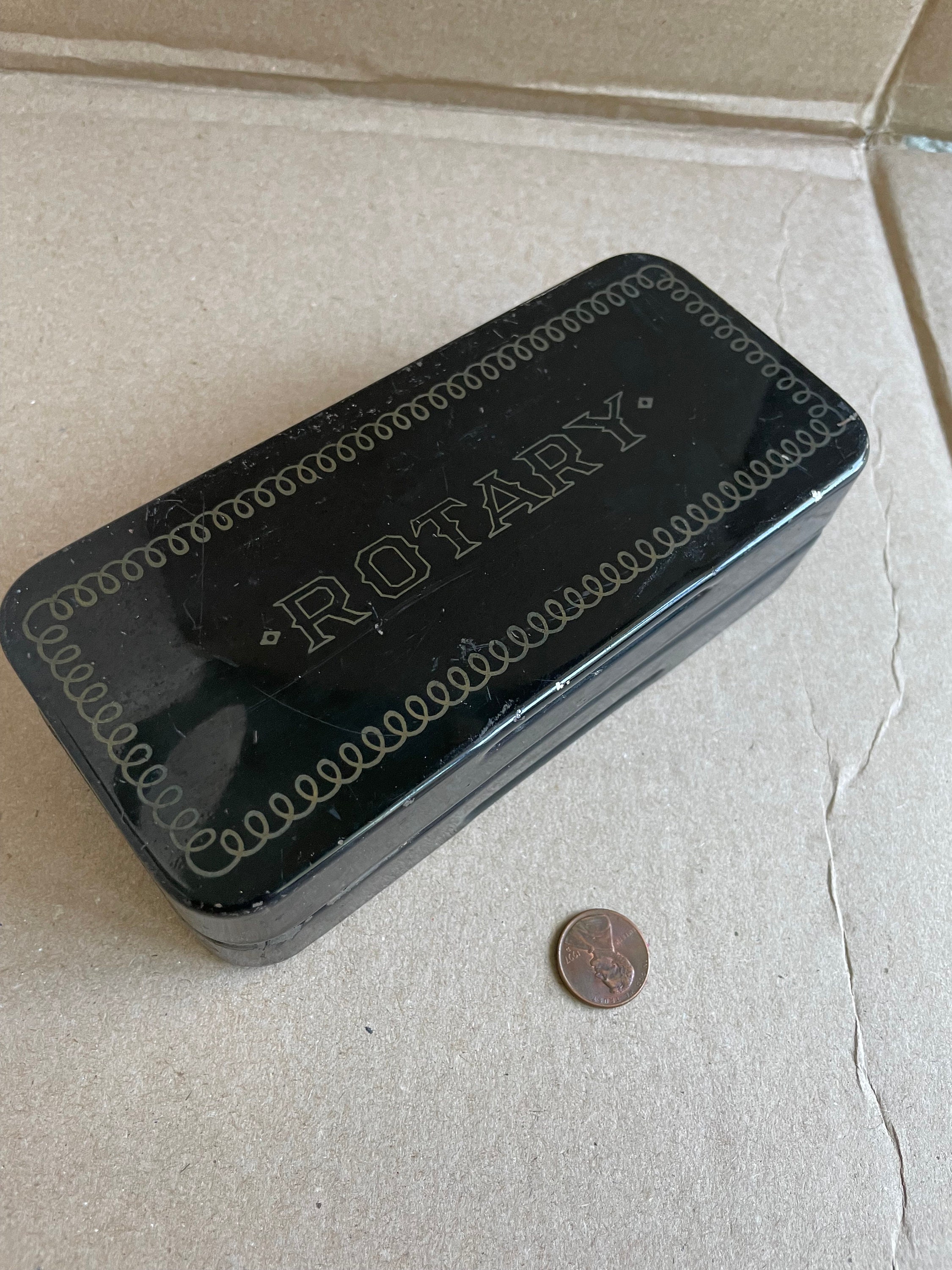 Antique White Rotary Sewing Machine Attachment Box Etsy