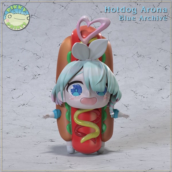 Hotdog Arona - 3D PRINTED resin Garagekit *Unpainted* | Pikky Prints