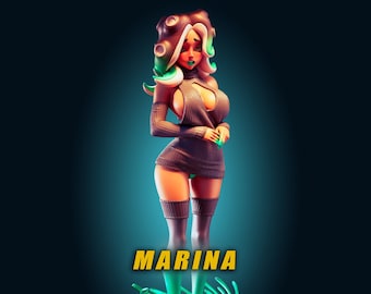 Marina - 3D PRINTED resin Garagekit *Unpainted* | Officer Rhu