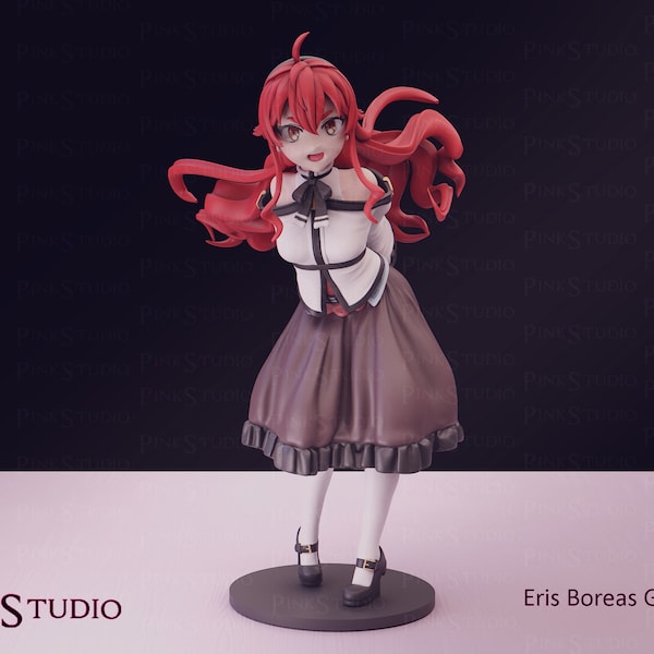 Mushoku Tensei - Eris Boreas Greyrat - 3D PRINTED resin Garagekit *Unpainted* | PinkStudio