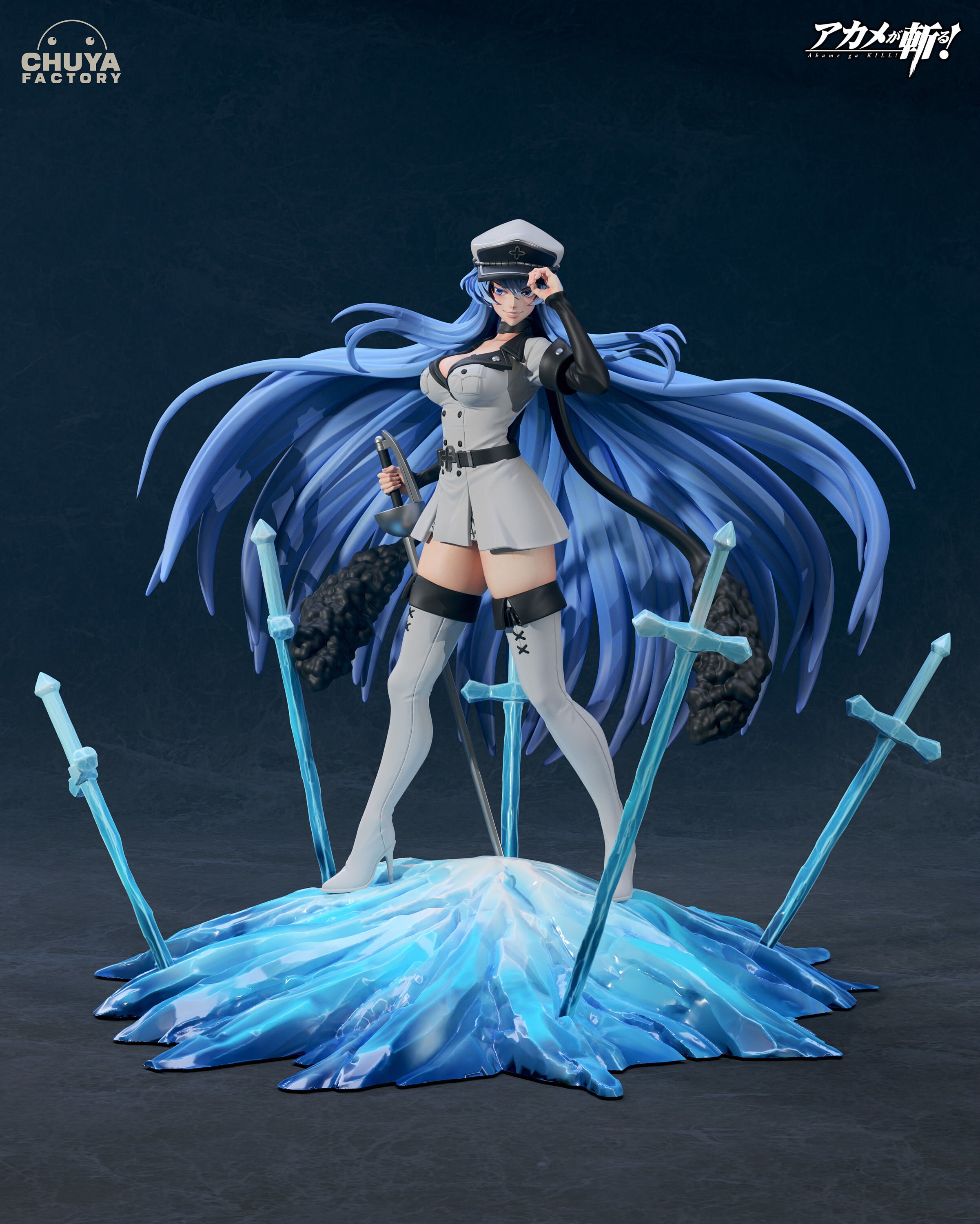 Esdeath  Akame Ga Kill, an art print by Kai Ilmardi - INPRNT