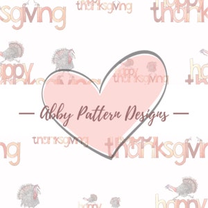 Thanksgiving Seamless Pattern File