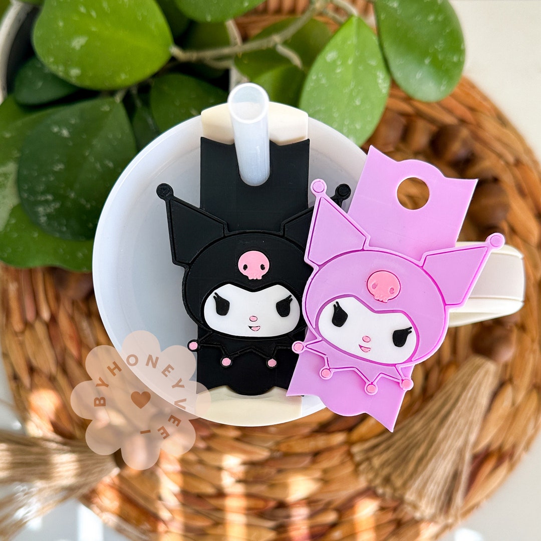 Kuromi Stanley Topper 40oz and 30oz/20oz, Stanley Name Plate, Kuromi