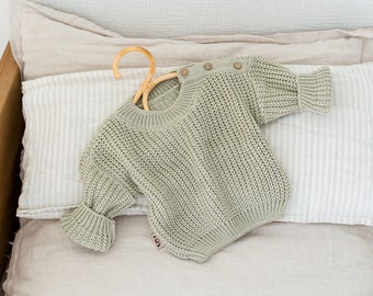 Newborn Coming Home Outfit - Baby Knit Sweater 0-3 months