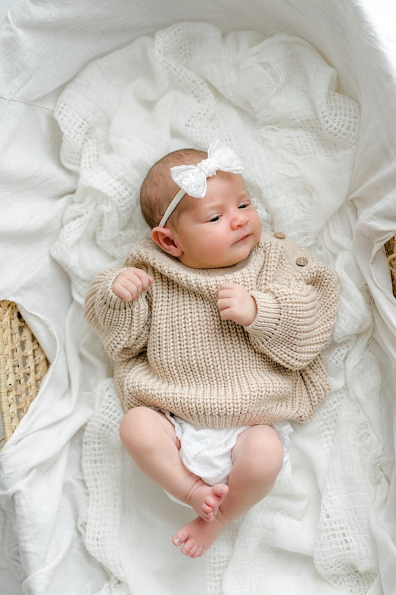 Maglia oversize neonato 0-3 mesi, vestito per il ritorno a casa, nuova idea  regalo per bambini. Oggetti di scena per la fotografia di neonati -   Italia