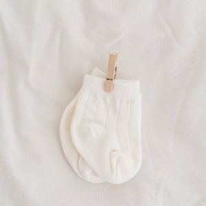 Newborn Socks. Cotton Baby Socks. Gender Neutral Baby Socks