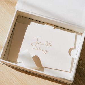 Just a little note to say Pregnancy Announcement Envelope for Baby Ultrasound | Surprise for Husband and Family | I am Pregnant