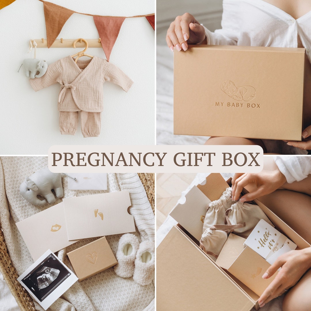 Pregnancy Gift Box Idea Newborn Coming Home Outfit Gender Neutral Baby