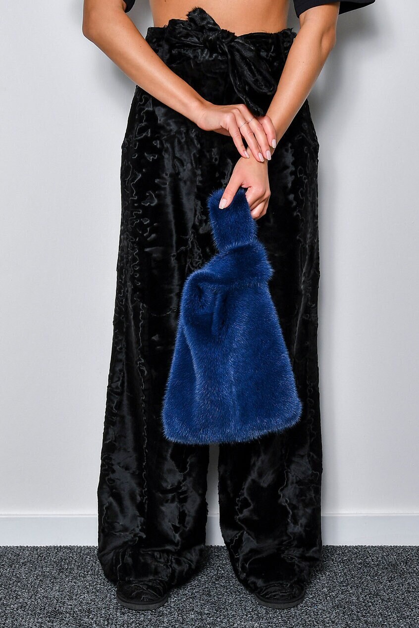 トートバッグ Long Hair Mink Eco Fur Tote Bag [10 COLOR] トートバッグ Long Hair Mink Eco Fur Tote Bag [10 COLOR
