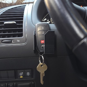 Toyota Key Fob Holder Dash Mount | Smart Key Organizer for Camry, Corolla, RAV4, Highlander, Tacoma, 4Runner - Fitment Guaranteed