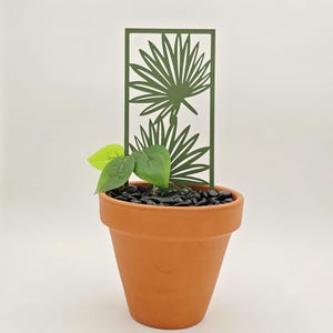 Leaf Plant Trellis Stake, Indoor Plant Support, Decorative Houseplant Trellis, Cute Plant Accessory, Plant Lover Gift, Garden Décor,