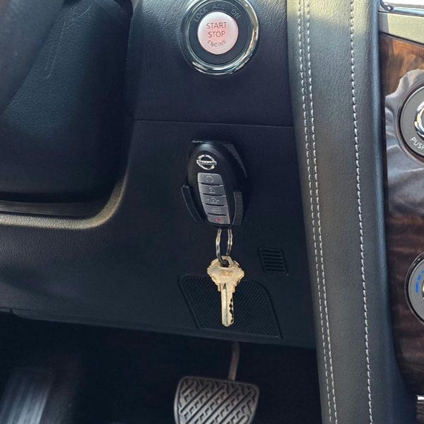 Nissan Key Fob Holder, Key Holder, Car Accessories, Car Keychain Holder, Key Organizer- Fitment Guaranteed