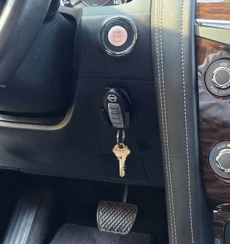 Nissan Key Fob Holder, Key Holder, Car Accessories, Car Keychain Holder, Key Organizer- Fitment Guaranteed image 1
