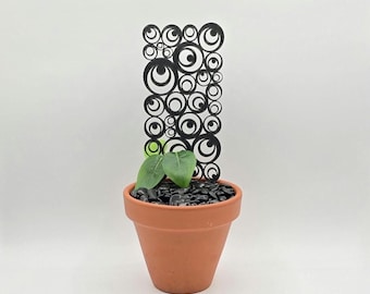 Abstract Plant Trellis Stake, Indoor Garden Decor