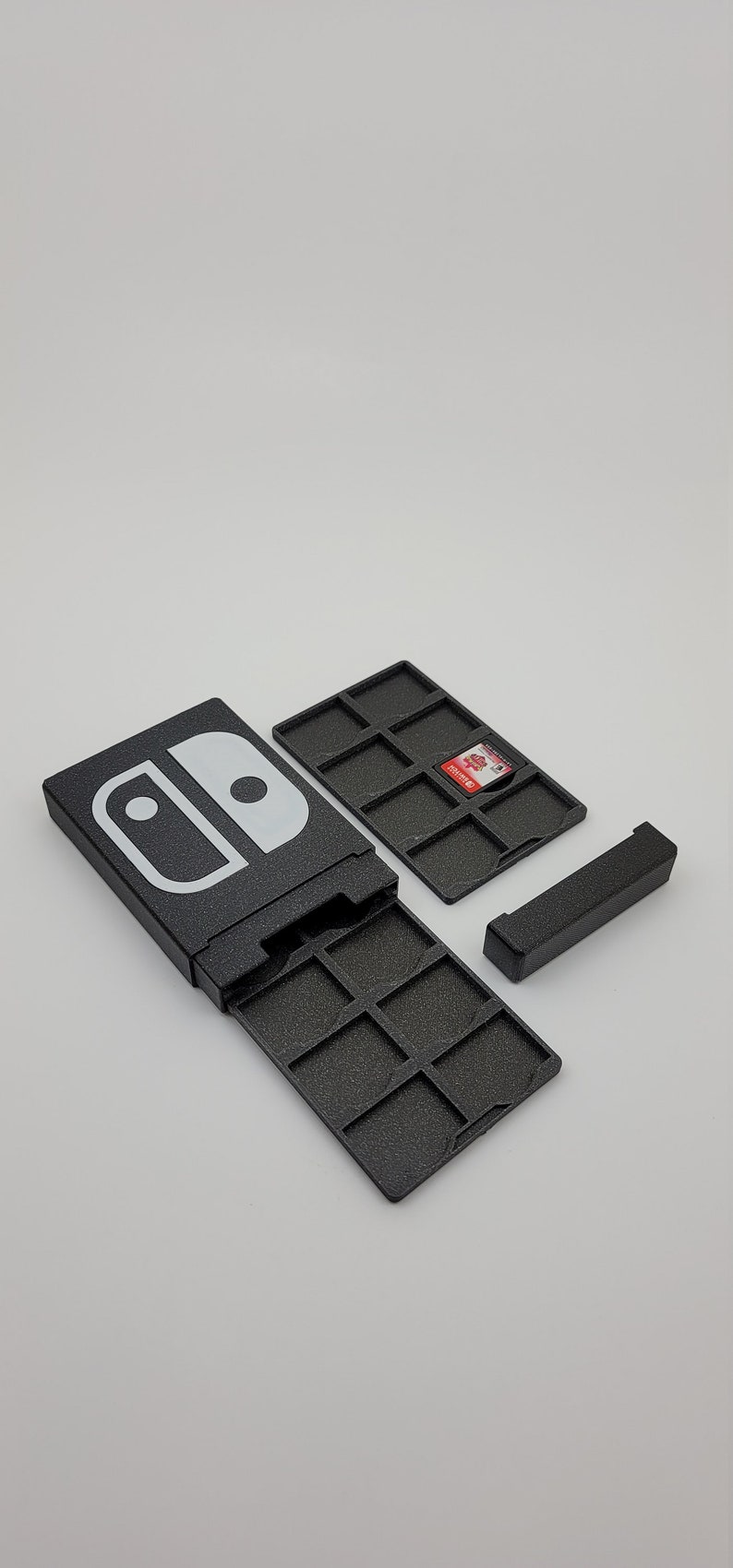 3D Printed Nintendo Switch Game Holder, Switch Accessories, Game Case for Travel, Organizer, Compact and Sturdy Display image 4