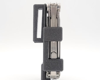 Leatherman Wave Sheath, 3D Printed Multitool Holster, Locking Design